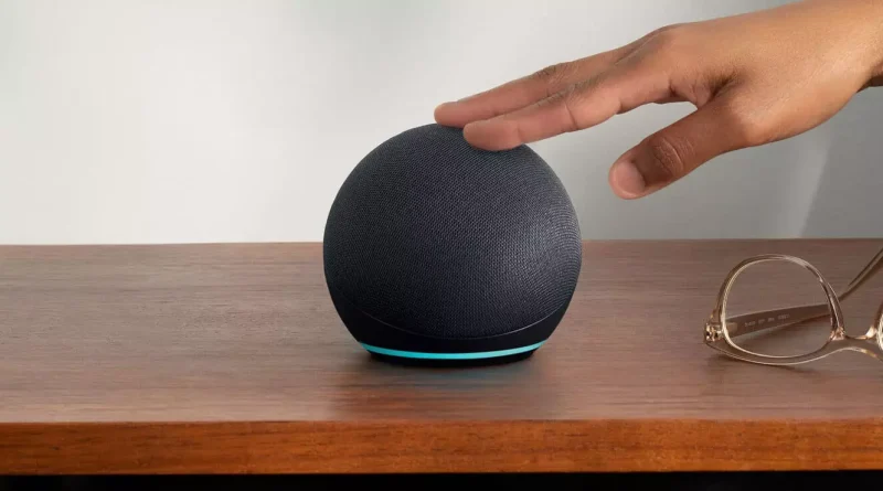 Echo Dot com Alexa para casa inteligente