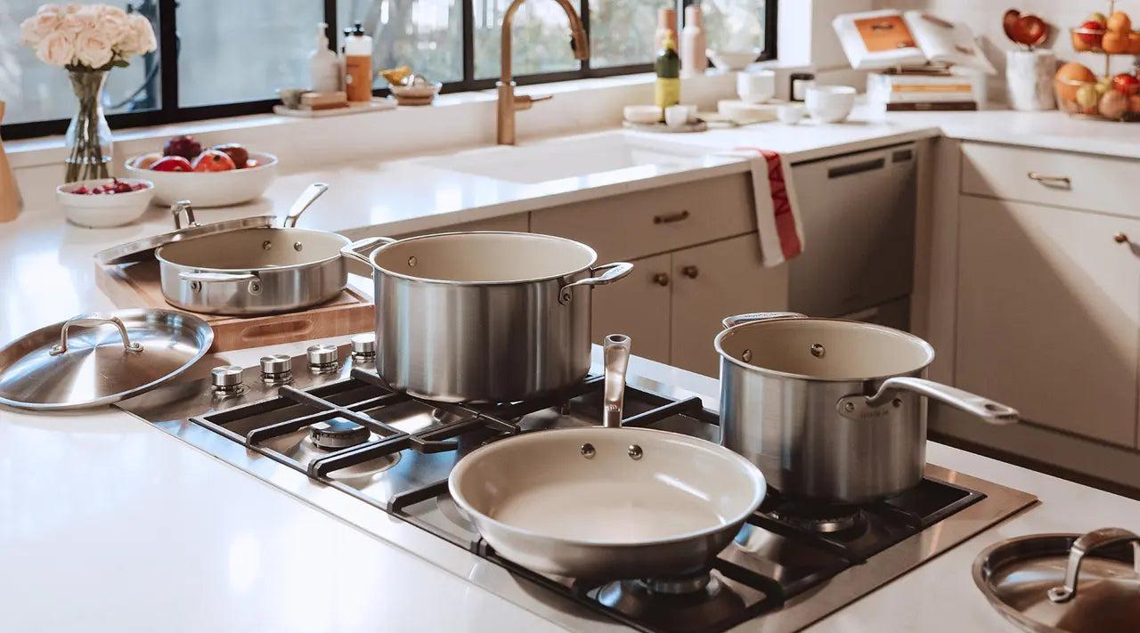 Panela de cerâmica, inox ou antiaderente: qual escolher?