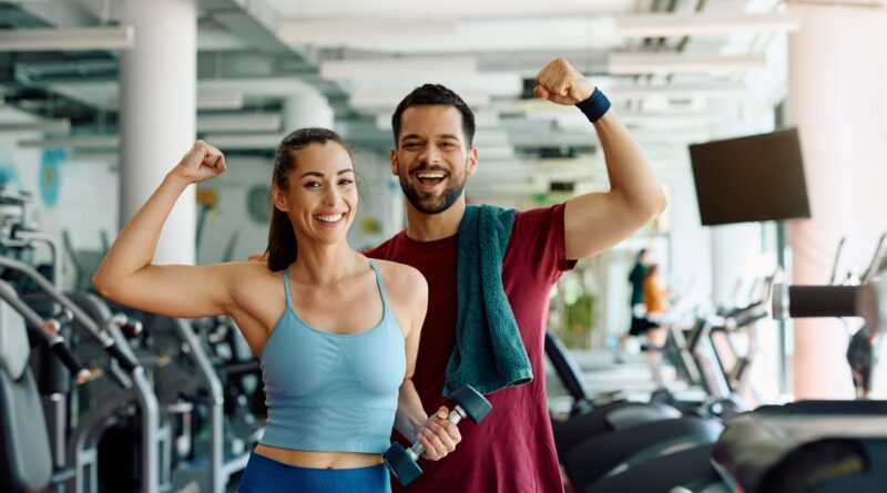 Roupas esportivas para corrida e academia